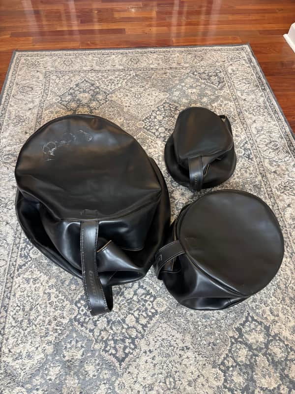 Ludwig Vintage Faux Leather Drum Bags image 1
