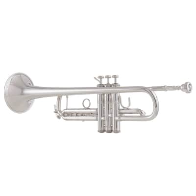Bach 170S43GYR Apollo Reverse Leadpipe Bb Trumpet Silver Plated image 3