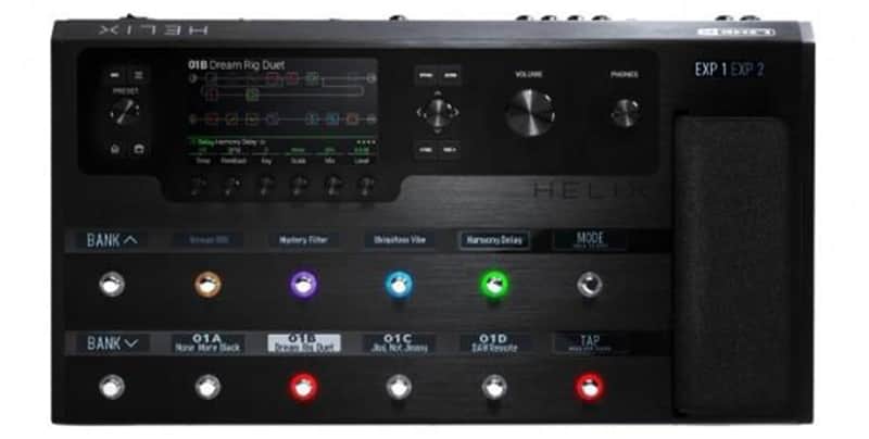 *DEMO* Line 6 Helix Guitar Multi Effects Processor image 1