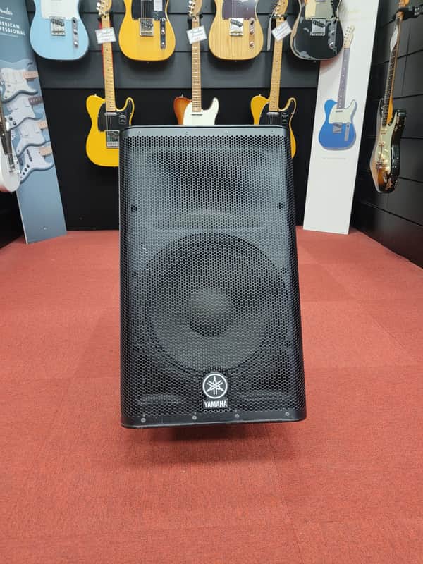 Yamaha DXR12 mkII 2-Way 1100-Watt 12" Active Loudspeaker 2019 - Present - Black image 1