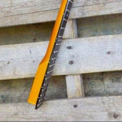 canadian maple T1 guitar neck with diamond inlays steel frets bone nut guitar neck diy project image 5