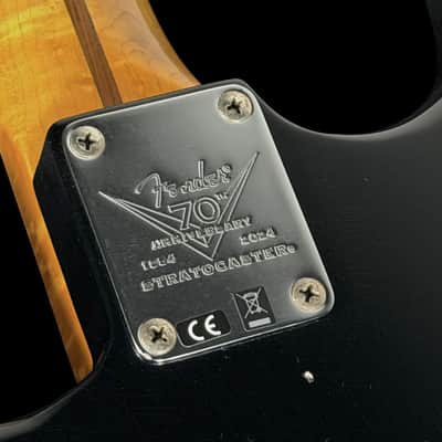2025 Fender Stratocaster 1954 Custom Shop '54 Strat Journeyman Relic 70th Anniversary ~ Black image 9