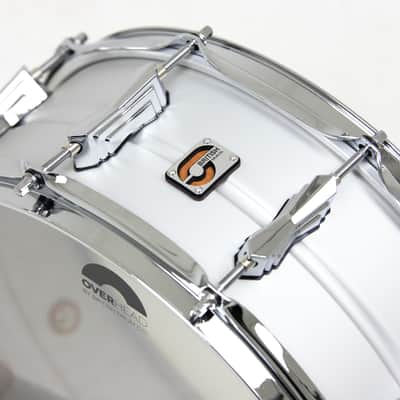 British Drum Company Aviator》| 14x5.5" 10-Lug Seamless Aluminum Snare Drum. New with Full Warranty! image 3