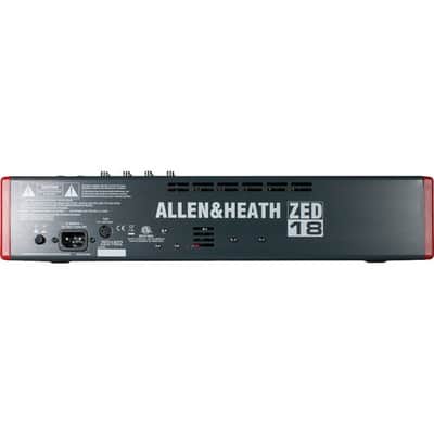 Allen & Heath ZED-18 18-channel Mixer with USB Audio Interface with Free Shipping & XLR Cables!! image 5