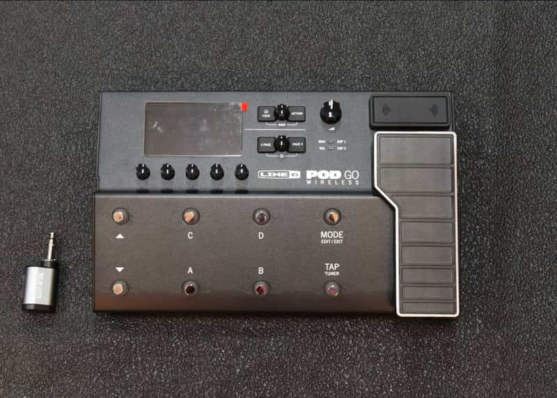 Line 6 POD GO Wireless Multi-Effect and Amp Modeler 2021 - Present - Black image 1