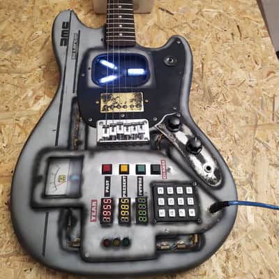 FenderMustang Back To The Future "DELOREAN" By Martper Guitars image 3