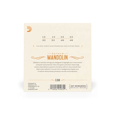 DAddario EJ80 Oktav-Mandoline image 3