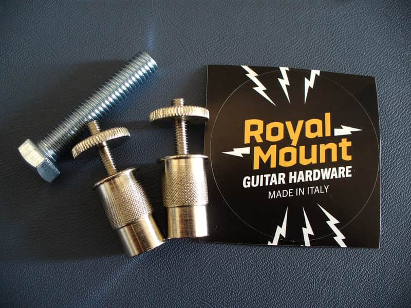 Epiphone soft brass 50 thumbwheels and posts adapters for ABR-1 bridge Les Paul Royal Mount