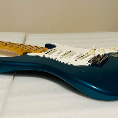 Fender Stratocaster 1969 Journeyman Faded Ocean Turquoise relic - unplayed & rare finish! image 6