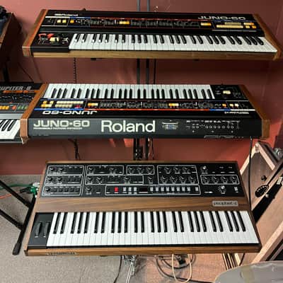 Roland Juno 60 c 1980’s original vintage MIJ Japan analog poly synth image 7