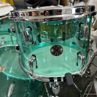 KLASH DRUMS Coke Bottle Green Acrylic Kit image 1