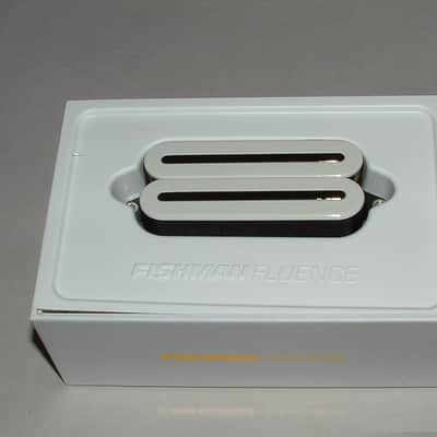 Fishman Fluence PRF-M07-CWN Open Core 7 String Modern Humbucker Ceramic 3 Voices White / Nickel Blades image 3