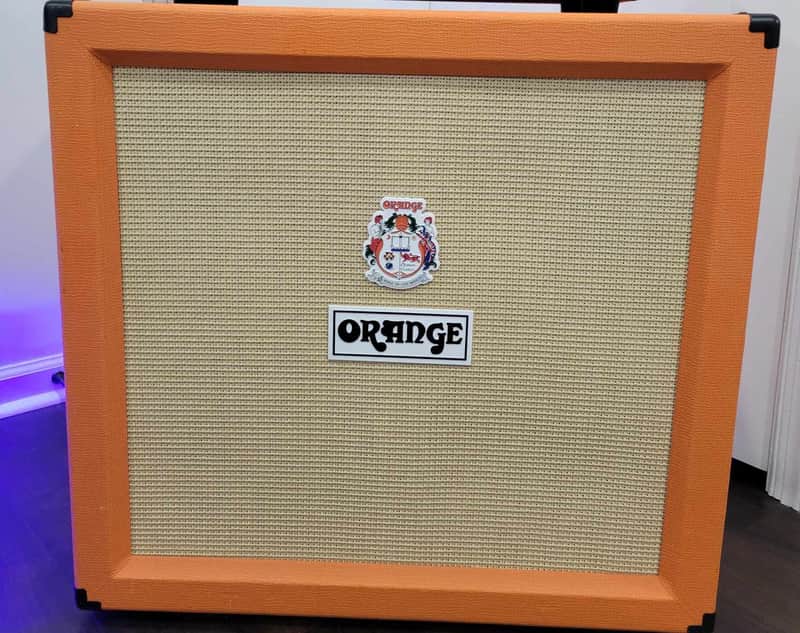 Orange Crush Pro 412 240-Watt 4x12" Guitar Speaker Cabinet - Orange image 1
