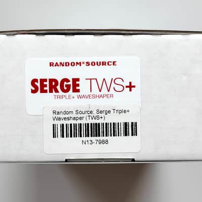 Serge Modular Triple+ Waveshaper (TWS+) Eurorack Module Like New w/Box Random Source image 4