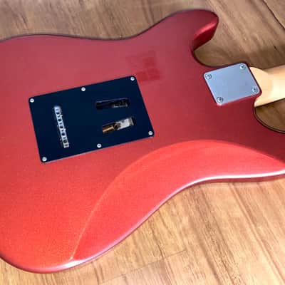 Vintage Kramer Focus 111S Strat Styled Electric Guitar Stunning Blood Salmon! image 11