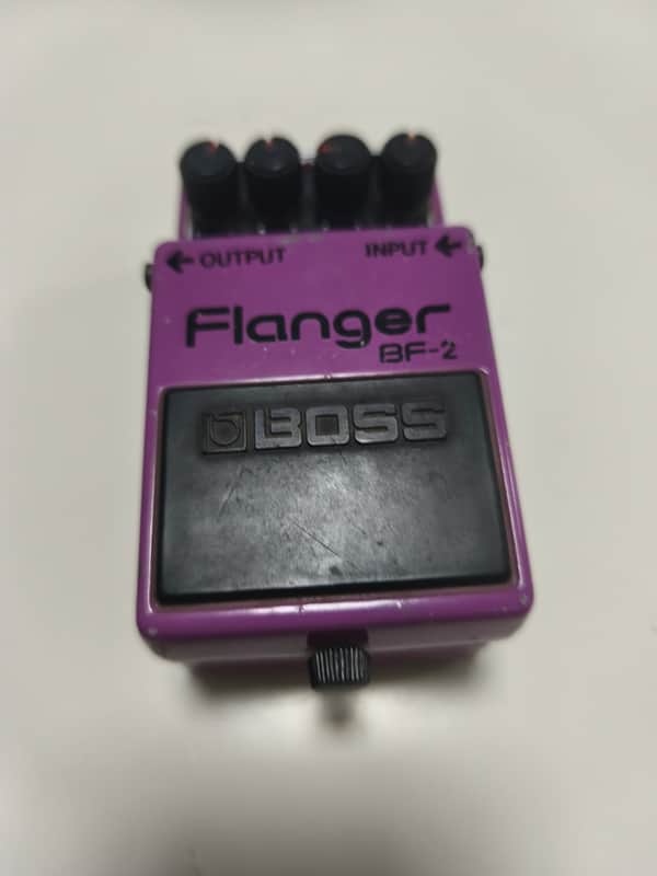 Boss BF-2 Flanger 1980-1984 (Black Label) Made In Japan | Reverb