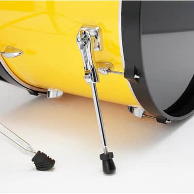 Tama Imperialstar IE52C 5-piece Complete Drum Set with Snare Drum and Meinl Cymbals - Electric Yellow image 5