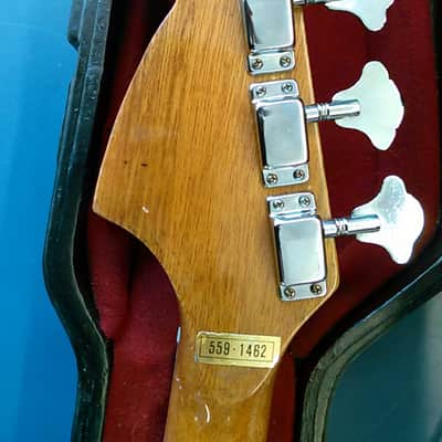 Kent 559-1462 Short Scale Bass Vintage 60s, 70s Tobacco Sunburst image 3