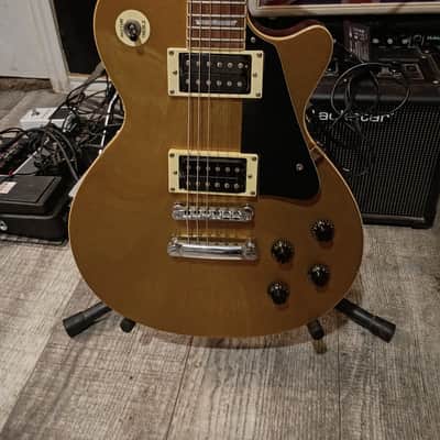 Agile AL-2000 Les Paul Singlecut 2000s Gold Top HH image 9