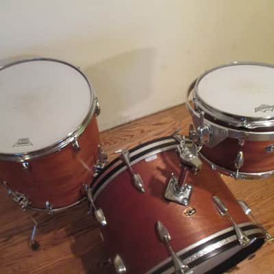 Slingerland Vintage Drum Kit, Jazz Sizes, Custom Features, Immaculate Set! image 10