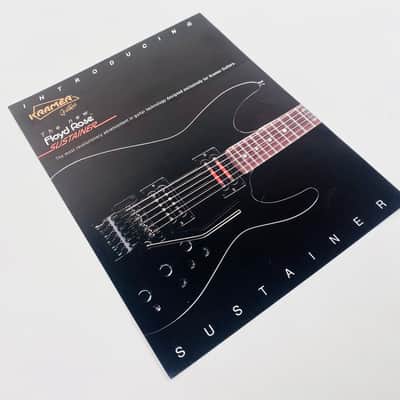 Kramer Original brochure for the Floyd Rose Sustainer: 1989 image 1