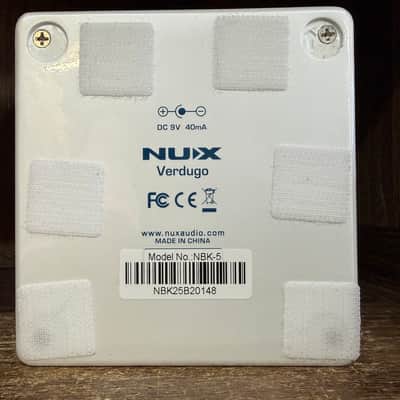 NuX NBK-5 Masamune With Box Booster and Kompressor 2010s - White image 7
