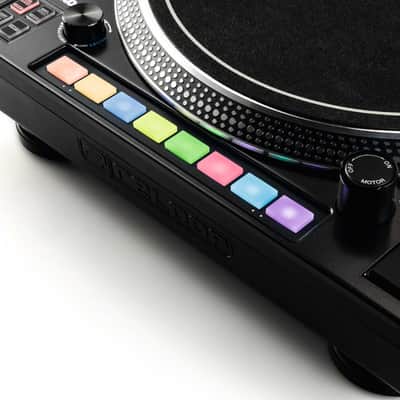 Reloop RP8000 Mk2 Advanced Hybrid Torque Turntable with Digital Control Section 2019 - Present - Black imagen 3
