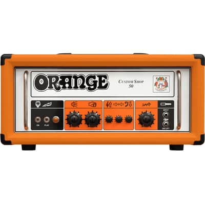 Orange Custom Shop 50 Guitar Amplifier Head image 1