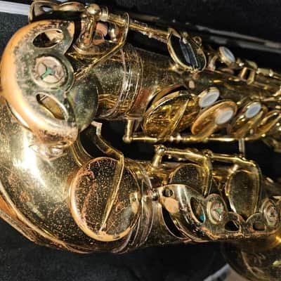 La Monte Alto Saxophone With Case, Italy, Very Good Condition image 6