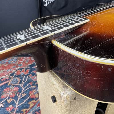 1945 Epiphone Triumph Archtop Acoustic Solid Woods Made in NY USA- Refret image 24
