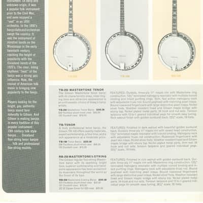 Gibson Catalogue 1960s image 2