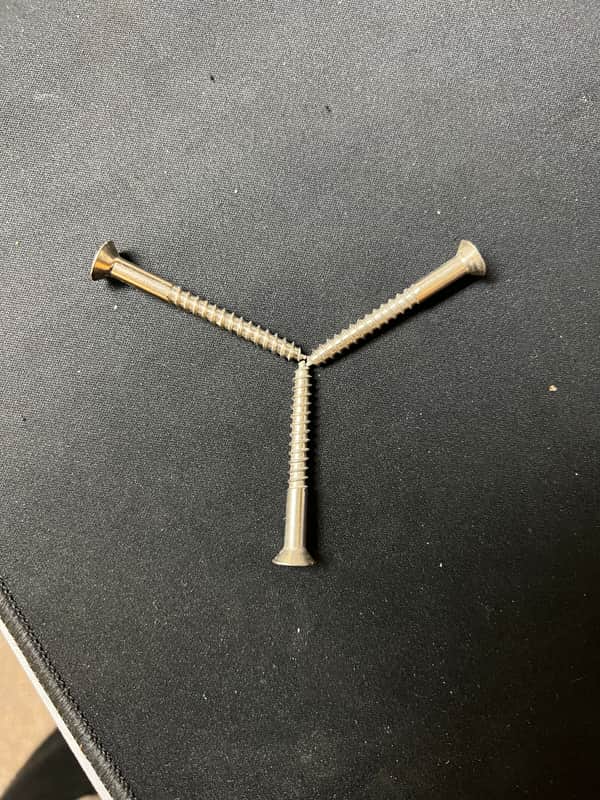 Harmony Neck Screws 1960s - Nickel image 1