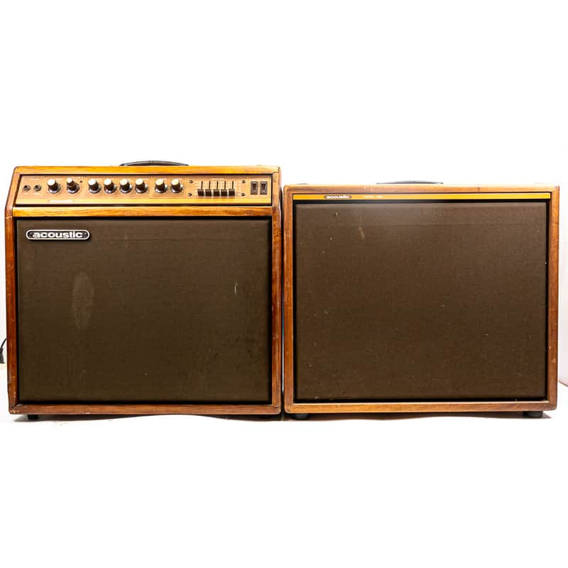 Acoustic GT100 100W Guitar Combo Amp w/ 465 1x12 Extension Cab image 1