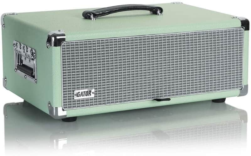 Gator - GR-RETRORACK-3SG - Vintage Amp Vibe Rack Case - 3U - Seafoam Green image 1