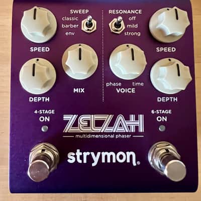 Strymon Zelzah Multidimensional Phaser 2021 - Present - Purple image 2