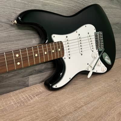 Fender Standard Stratocaster Left-Handed Electric Guitar Black 1998-1999 #2848 image 4
