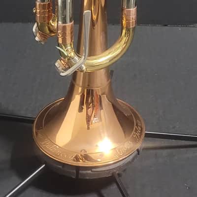 Getzen SUPER DELUXE TRUMPET -Copra -COPPER-BELL , Mouthpiece 3 Mutes & Original Case image 8