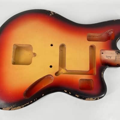 MJT Lightweight Jaguar Body 2026 - Aged Nitro 3 Tone Sunburst image 2