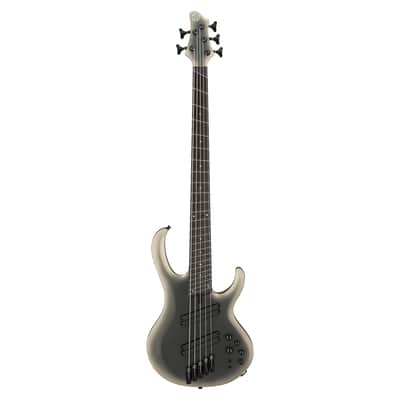 Used Ibanez BTB605MS BTB Bass Workshop 5-String MS Bass - Solar Eclipse Matte image 2