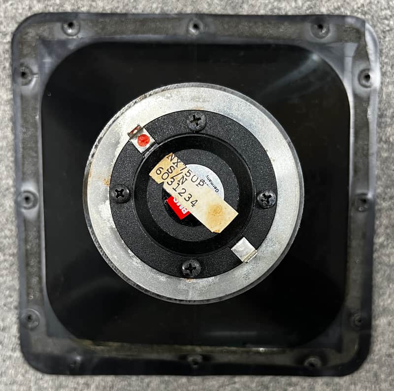 Yorkville 7393 High Frequency Driver with Flare Horn for E12, E15, NX750P Cabinets image 1
