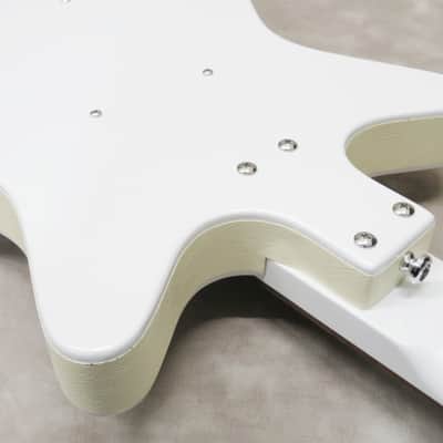 Danelectro 59DC Long Scale Bass Lefty (White Pearl/w White pickguard) image 7