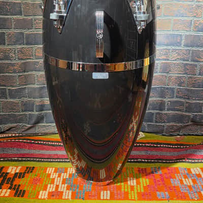 Latin Percussion 11" Patato Quinto Conga Black w/ Remo Skyndeep Head image 7