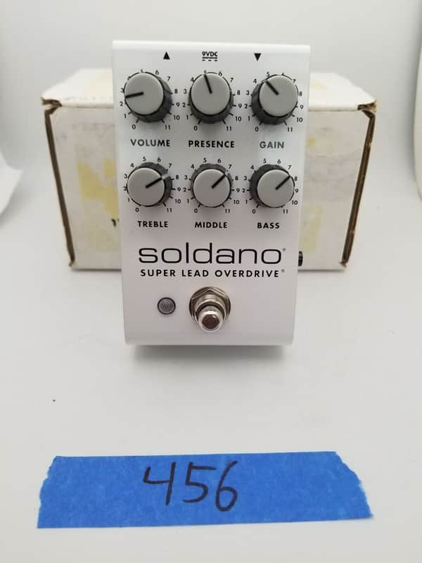 Soldano SLO Pedal 2022 - Present - White image 1
