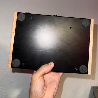 Herbs and Stones Liquid Foam Desktop Monophonic Analog Groovebox 2020 - Present - Black with Wood Frame image 5