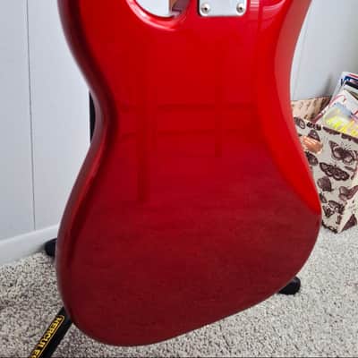 Fender PB-62 EX Precision Bass MIJ 1993-1994 Candy Apple Red Fujigen image 10