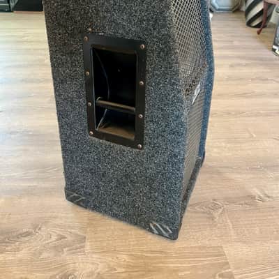 ADA Split-Stack 2X12 Guitar Speaker Cabinet Early 90’s - Dark Gray/Black image 2