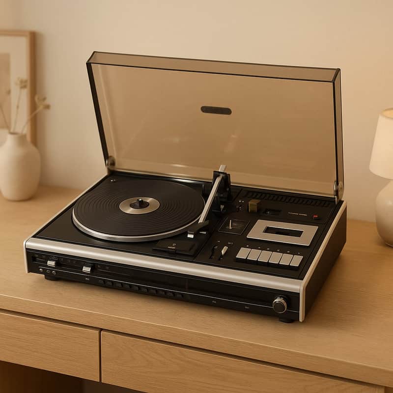 Garrard RANK ARENA AS-3632 Rare MINT Vintage Music System Warranty Working Hi-Fi
