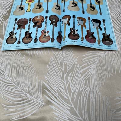 RARE Vintage Aria Guitars Original Gigsville Newsletter/Catalog 1960's/1970's image 5