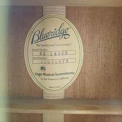 Immagine Blueridge BR-143CE All Solid Historic Series 000 OM Cutaway 2010s Hard Case - 7