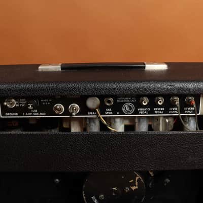 1964 Fender Deluxe Reverb Amp AB763 - Blackface image 6